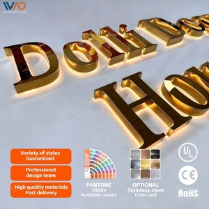 Insegna Retroilluminata 3D Insegna a LED Personalizzata Scritte Luminose a LED per Esterno Tabellone con Logo a LED per Insegne Esercizi Commerciali - Product Image 3