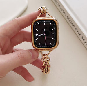 <span class=keywords><strong>Bracelet</strong></span> de remplacement de <span class=keywords><strong>bracelet</strong></span> de montre en acier inoxydable pour <span class=keywords><strong>femme</strong></span> pour <span class=keywords><strong>Apple</strong></span> <span class=keywords><strong>Watch</strong></span> Series 10 9 8 <span class=keywords><strong>Bracelet</strong></span> 38mm 42mm 44mm 45mm 49mm - Product Image 6