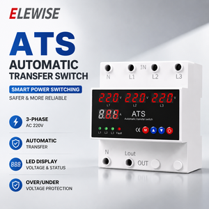 Commutateur de transfert automatique (ATS) triphasé à quatre pôles et cinq positions avec protection contre les surtensions/sous-tensions 220V Wenzhou Zhejiang - Product Image 1