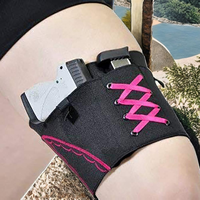 Holster universel pour arme à feu dissimulée, réglable, pour cuisse, unisexe, en nylon imperméable, système Molle, courbe physiologique du dos, souple