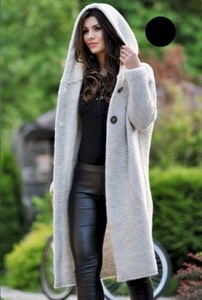 Ladies <strong>Warm</strong> Knitted Loose Sueter Para Mujer Fit <strong>Cardigan</strong> <strong>Women's</strong> Coats Winter Jumper Boho Knit Oversize Sweater for <strong>Women</strong> - Product Image 5