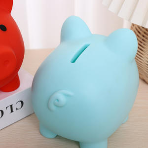 प्रचार सुअर के आकार का सूअर का बच्चा बैंक प्लास्टिक सूअर का बच्चा बैंक पैसे बक्से - Product Image 6