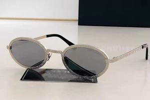 New Oval Metal <b>Frame</b> Sunglasses Retro European American Fashion Style Unisex Luxury Glasses UV400 Protection PC Lenses - Product Image 5