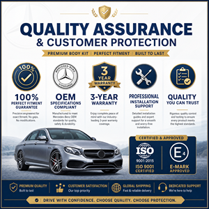 Nuevo Kit de Carrocería AMG <span class=keywords><strong>63</strong></span> S para Clase <span class=keywords><strong>E</strong></span> W213 Facelift 21 (16-20), Parachoques Delanteros/Traseros, Faros Delanteros, Faros Traseros, Parrilla, Instalación Universal con Tornillos - Product Image 5