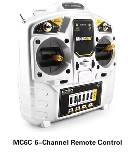 Microzone <span class=keywords><strong>RC</strong></span> Drone Profesional 2.4GHz Quadcopter Accesorios para Drones MC6C Radio de 6 Canales con Antena - Product Image 3