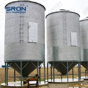 Hopper Bottom Grain Storage Steel Silo For Farm