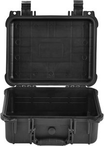 14" Plastic <strong>Hard</strong> <strong>Case</strong> IP67 Waterproof with Pre-cut Foam Shockproof Medium Size for <strong>Camera</strong> Storage Well Protective OEM Bulk Stock - Product Image 6