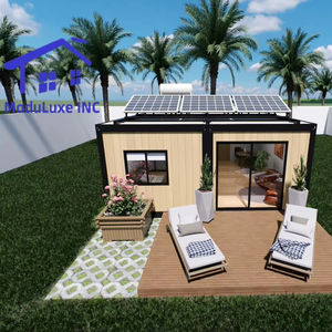 Casa Contenedor de Estructura de Acero Personalizada de 20 pies/40 pies, Casa Modular Desmontable Prefabricada, Villa Cápsula Portátil - Product Image 1