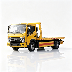 Dongfeng 4X2 Road Rescue & Breakdown Serviceheavy duty t China ISO9000 CCC Certified Customizable Emission <b>Flatbed</b> Wrecker <b>Truck</b> - Product Image 1