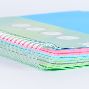 Nhà Máy bán hàng trực tiếp B5 kích thước lớn màu sắc đầy màu sắc phù hợp với pháp cai trị định dạng xoắn ốc máy tính xách tay phân loại đa chủ đề - Product Image 4