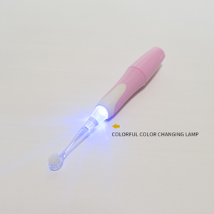 Luz Led, alimentado por batería, temporizador, funciona con niños, <span class=keywords><strong>cepillo</strong></span> de dientes para niños, <span class=keywords><strong>cepillo</strong></span> de dientes eléctrico sónico para niños y <span class=keywords><strong>niñas</strong></span> - Product Image 3