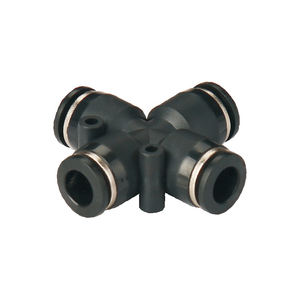 Fabricant de raccord pneumatique en plastique avec filetage à choix de couleurs multiples Connecteur de tuyau d'air de type enfichable rapide - Product Image 5