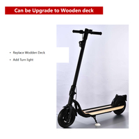 Elektro Roller-patinete eléctrico plegable para adultos, Motor de 350W, máxima inclinación, 25 km/h, solución de una parada, China