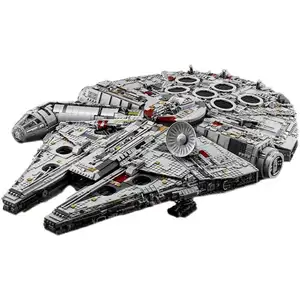 Brand King Building Block Starship Toys Large Ultimate Millennium Space Starship Assembled Block Educational Toys