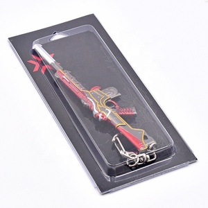 Nuevo diseño 12cm Llavero Valorants Cuchillo Aleación <span class=keywords><strong>de</strong></span> zinc Mini arma Modle Llaveros - Product Image 6