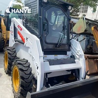 Chargeuse compacte Bobcat S16 d'occasion à prix abordable, avec accessoires à changement rapide disponibles, stock entrepôt Chine