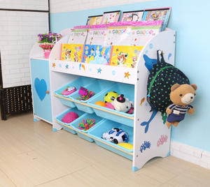 Coffre à jouets moderne <span class=keywords><strong>pour</strong></span> enfants et animaux Boîte de rangement à glissière propre Chariot organisateur de bacs en <span class=keywords><strong>plastique</strong></span> <span class=keywords><strong>pour</strong></span> chambre à coucher Armoire modulaire à étagères - Product Image 2