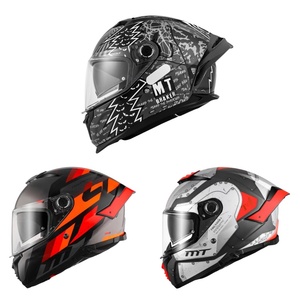 Alta qualità MT Thunder 4 punto ECE 3C Flip Up Full Face MT casco <span class=keywords><strong>moto</strong></span> MT caschi - Product Image 1