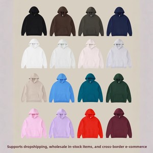 Sudadera con Capucha Premium para Hombre, 350g, Felpa Gruesa, Hombros Caídos, Logotipo Personalizado Bordado, Estilo Urbano Oversize - Product Image 2