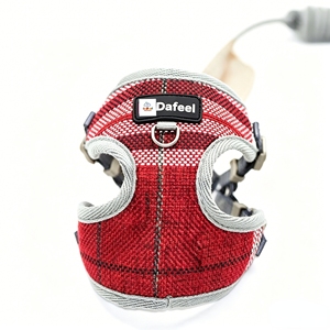 Comfort Mesh <b>Dog</b> Harness Leash Set, Soft Nylon Pet Vest Harness for Puppy Kitten Cat Small <b>Dogs</b> Walking - Product Image 1