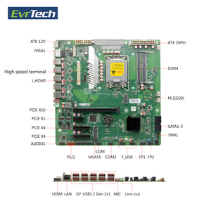 Intel 12th/13th generación directa de fábrica micro ATX DDR4 usb3.2 CPU LGA 1700 procesador x86 placa base de grado industrial - Product Image 5