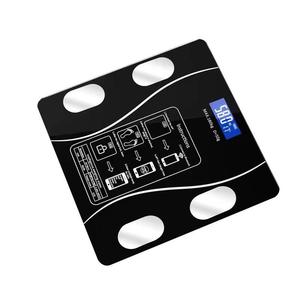 Độ Chính Xác Cao 0.05Kg Kỹ Thuật Số Cơ Thể Chất Béo Quy Mô Màu Xanh Răng Phòng Tắm Kính Quy Mô Ứng Dụng BMI Đo 180Kg Max Pin Thông Minh Sức Khỏe - Product Image 3