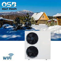 Bomba de Calor Aire-Agua de 10kw con Alto COP, ERP A++, Solar y Eléctrica, con Wifi, Monobloque OEM, Calentador de Agua
