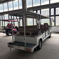 Véhicule de tourisme électrique pour 12 personnes, navette aéroportuaire, bus de tourisme électrique pour hôtel, complexe hôtelier, tourisme