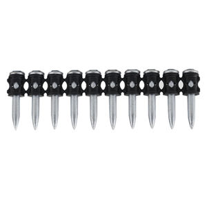 Precio al por mayor de fábrica, punta de frotamiento, varilla retráctil, clavo de gas, ojiva, <span class=keywords><strong>pistola</strong></span> de gas, clavo de tiro, ráfaga, drenaje de plástico, barro, clavo de acero - Product Image 1