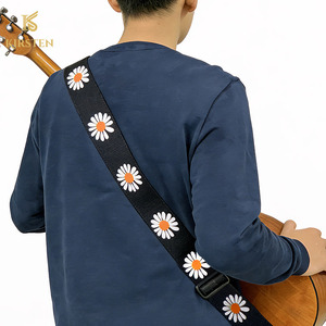 <span class=keywords><strong>Sangle</strong></span> de guitare réglable en polyester de 2 pouces de <span class=keywords><strong>large</strong></span> KIRSTEN CPF08, 90-150 cm, durable, exquise, vente en gros, pour guitares acoustiques/électriques/basses - Product Image 6