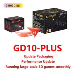 Consola de Videojuegos X2 Plus GD10 Plus con Memoria de 64 GB, Más de 35000 Juegos, Control Inalámbrico de 2.4 GHz, Reproductor de Videojuegos - Product Image 4