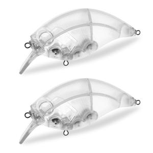 R-8415 supérieure droite 115mm 42.3g leurre non peint appâts transparents appâts en plastique dur bec carré appâts à manivelle appâts artificiels - Product Image 5