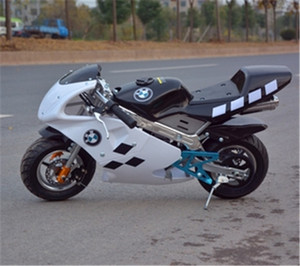 Mini moto de poche 49cc à 2 temps, nouvelle conception certifiée CE, pour enfants - Product Image 4