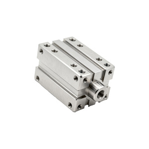 รับผลิตชิ้นส่วนตามแบบ OEM ด้วยเครื่อง CNC สำหรับรางนำร่องวีสแตนเลส  บล็อกลูกปืนเชิงเส้นแบบมีร่องความแม่นยำสูง  ระบบอัตโนมัติ  งานตัดลวดด้วยไฟฟ้า (Wire EDM) - Product Image 1