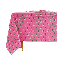 Nappe personnalisable en polyester imprimée par sublimation à motif cachemire rouge, lavable, multicolore, pour la maison, l'hôtel et les fêtes, vente en gros