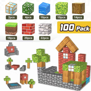 Magnetic <strong>Blocks</strong>-<strong>Build</strong> Mine Magnet World Set <strong>for</strong> Boys &amp; Girls Age 3-5 6-8 Purchase Agent - Product Image 6