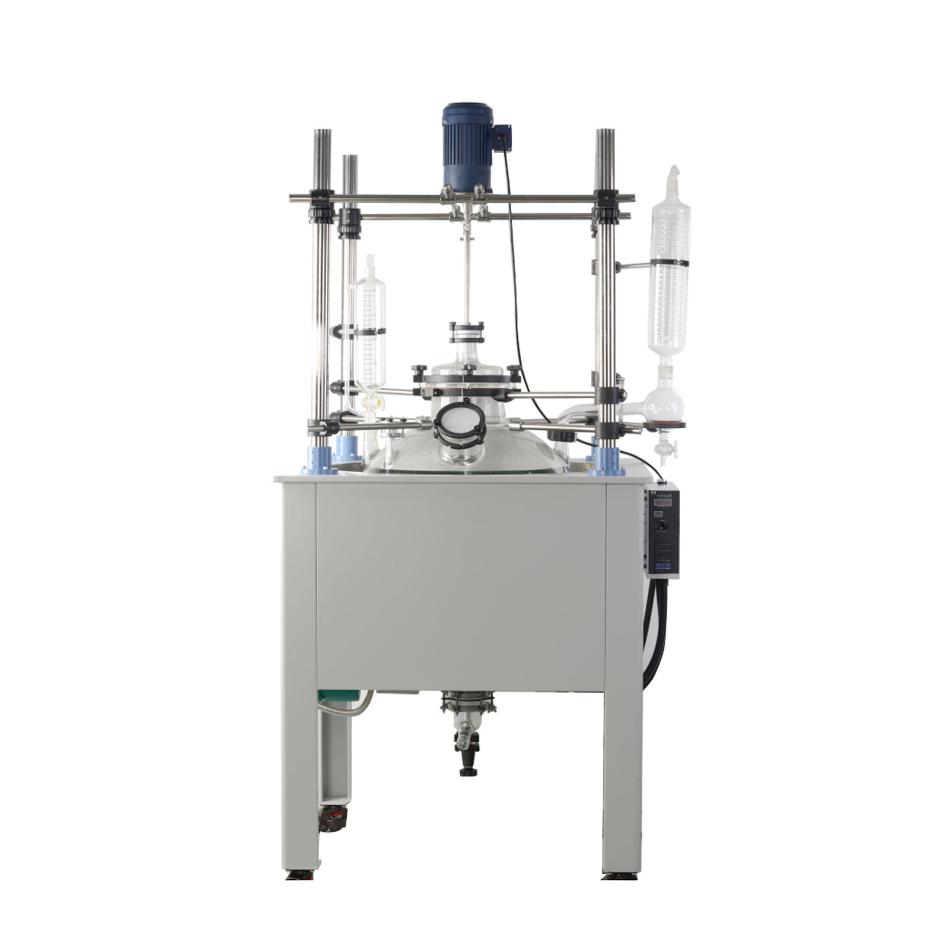 Лабораторное оборудование 20 л, 10 л, 50 л, 100 л, нагревательная мантия, однослойный стеклянный реактор