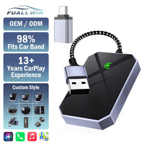 FUAllwin OEM สมาร์ทสตรีมมิ่ง4อิน1สำหรับ Apple Android อุปกรณ์เสริมรถยนต์บลูทูธ iPhone อะแดปเตอร์เครื่องเล่นรถยนต์แบบไร้สาย - Product Image 1