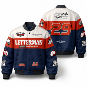Chaqueta de Forro Polar Estilo Urbano con Bloques de Color Personalizables, Venta Caliente 2026, Letras y Números Personalizados en el Pecho, Alta Calidad, Suave y Larga - Product Image 6