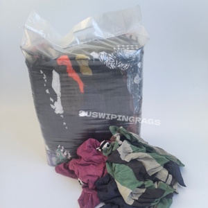 Trapos de Limpieza Industriales de Algodón 100% de Grado A, Colores Mezclados, 10KG 15KG, Trapos para Limpieza al por Mayor - Product Image 1