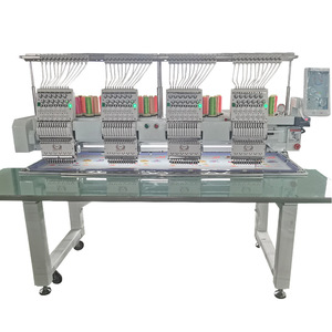 Shangchen Embroidery Machine 4-Head Computerized 400x500mm Commercial Home Use Sewing Equipment - Product Image 1