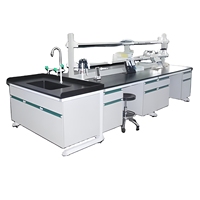 Meubles de laboratoire de physique et de chimie durables, bancs de travail, tables d'analyse, équipement de laboratoire chinois