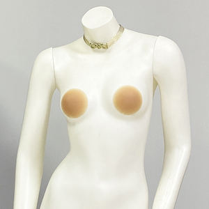 Siliconen Tieten Bedekken Matte Afwerking Effen Tepel Pasteitjes Naadloze Ondoorzichtige Herbruikbare Zelfklevende Siliconen Tepel Pad - Product Image 2