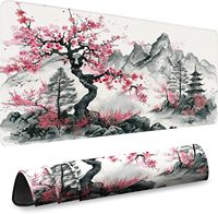 Tapis de souris pour jeux, tapis de bureau pour clavier et souris, grand tapis de souris pour bureau, tapis de souris pour ordinateur