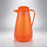 Carafe isotherme 1000 ml avec intérieur en verre pour eau et thé, pot thermos