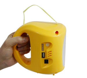 ソーラーエネルギーソーラーキャンプライトを充電する電話付きポータブル2Wソーラーランタン - Product Image 4