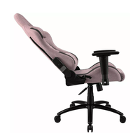 Chaise de jeu personnalisée par le fabricant, accoudoirs 3D, tissu, mousse haute densité, appui-tête amovible, chaise d'ordinateur pour la maison et le bureau