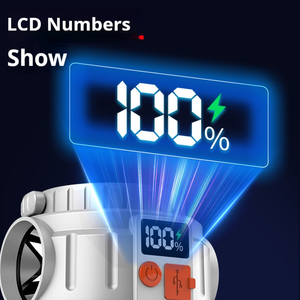 Linterna <span class=keywords><strong>Solar</strong></span> para Camping 2026 con Pantalla LCD Digital, Control Remoto, 3 en 1, Linterna LED, Banco de Energía, Portátil para Escalada y Senderismo - Product Image 3