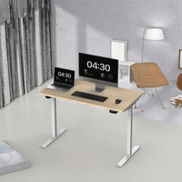 Nouveau modèle de bureau debout électrique réglable en hauteur, convertible, moderne, en acier inoxydable, pour la maison et le bureau, en vente