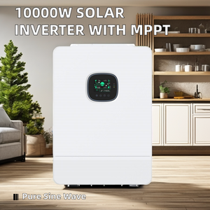 Industrial Standard Hybrid Solar 120V 8KW 10KW 200A MPPT Dual 120V/240V 48V 240V Split Phase <b>Battery</b> Support - Product Image 3